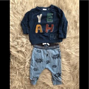 Zara two piece outfit